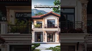 Woodland Escape Villa villa house home nature trending viralshorts relaxing youtubeshorts [upl. by Haianeb]