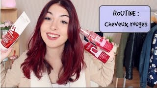 Routine  Cheveux rouges ❀ [upl. by Htrowslle]