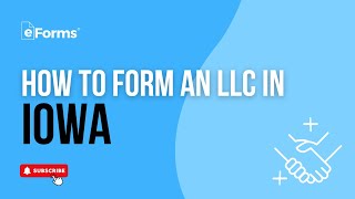 How to Form an LLC in Iowa  Step by Step Guide [upl. by Rehposirhc382]