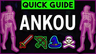 OSRS Ankou Slayer Guide  Wilderness  Cannon  Safe Spot  Quick Guide 2019 [upl. by Heady]