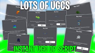 Lots Of Instant UGC All In One Script  OP   9 Instant UGC Champions The Court Tennis [upl. by Dionis]