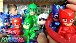 PJ Masks Toy Hunt Surprise  Official Toys Unboxed [upl. by Forrester451]