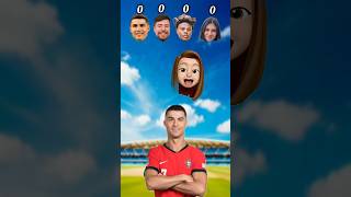 Ronaldo vs mr beast vs ishow speed vs Celine ⚽😈  Ronaldo asking short [upl. by Enaywd895]