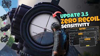 Update 35 Best Sensitivity Settings 🔥 For All Devices Gyroscope amp Non Gyro  PUBGBGMI [upl. by Hanfurd]