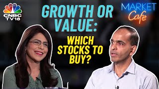 Market Café  The Growth Vs Value Debate With SBI MFs Dinesh Balachandran  N18V  CNBC TV18 [upl. by Iz]