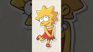 Lisa simpson by SketchPunch comedy art doodle drawing qdh thesimpsons [upl. by Raul]