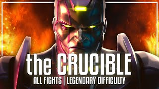 THE CRUCIBLE  Legendary Difficulty  All Fights [upl. by Ethelbert]