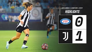 HIGHLIGHTS UWCL  Vålerenga 01 Juventus Women [upl. by Willdon]