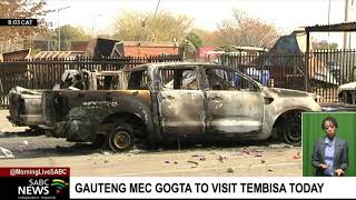 Gauteng Gogta MEC to visit Tembisa today [upl. by Llertnod]