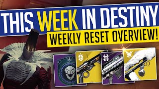 Destiny 2  THIS WEEK IN DESTINY  13th Feb NEW Rivens Wish Activity Updates Bonus Ranks amp More [upl. by Tessil489]