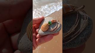 Elegant Sea Glass amp Shell Necklace seaglass beach [upl. by Enomar]