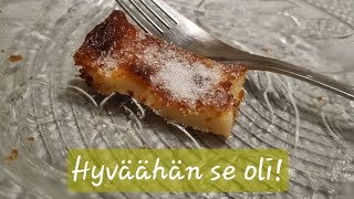 Inspiraatiosta pannukakku😋 arkivlog dailyvlog ruoka [upl. by Zuliram]