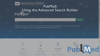 PubMed Using the Advanced Search Builder [upl. by Yrred]