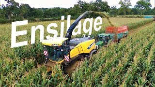 Ensilage 2017 2  John Deere  Fendt  New Holland  Deutz Massey [upl. by Assirol]