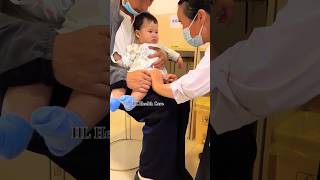 Cutebaby 💕 Baby injection push vedio 😨 baby foryou injection shorts cute [upl. by Nnaitsirk]