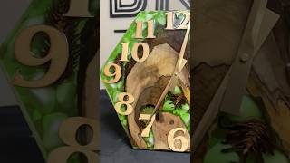 Epic Wood amp Epoxy Clock in FastForward How Would You Design It [upl. by Jerold767]