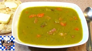 Split Pea Soup  How To Make Split Pit Pea and Ham Soup [upl. by Salahi]