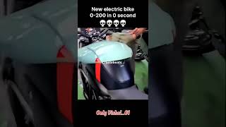 New Electric Bike 0–200 KMH 0 Second😱😱 shortvideo shorts viralshort viralvideo video trending [upl. by Shutz248]