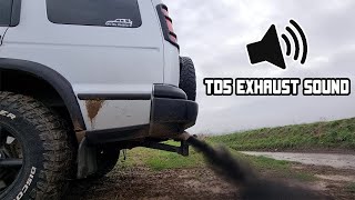 Exhaust sound Land Rover Discovery 2 TD5 [upl. by Anaiviv]