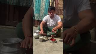 Weight gain ki diet Arvindmahala foodblogger food khana foodie village village life lage [upl. by Galanti]