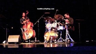 Ralph Penland AWESOME JAZZ drum solo East La College Jazz Trio [upl. by Schreck93]