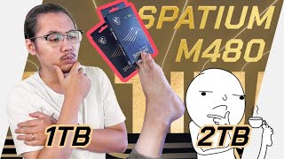 Thử Tốc Độ BÀN THỜ Với Cặp SSD Gen 4 Của MSI  Review SSD MSI Spatium M480 [upl. by Sloatman]