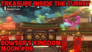 Super Mario Odyssey  Bowsers Kingdom Moon 06  Treasure Inside the Turret [upl. by Shayn]