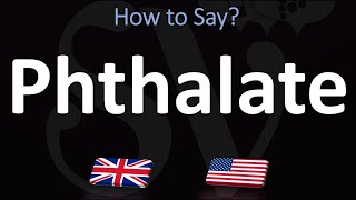 How to Pronounce Phthalate CORRECTLY [upl. by Aiclid]