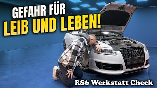 Schnäppchen RS6 V10 entpuppt sich als Fehlkauf Bösen Pfusch beim Werkstattcheck entdeckt Lohnt das [upl. by Nemra670]