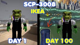 I played 100 days of SCP3008 The Infinite IKEA [upl. by Arondel]