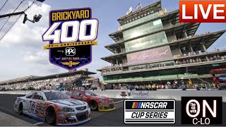 🔴Brickyard 400 at Indianapolis Live Nascar Cup Series Play by Play Live Leaderboard and more [upl. by Sokairyk]