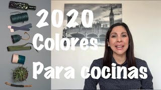 5 Colores para cocinas en el 2020 [upl. by Naahs]