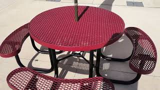 CommercialGrade Round Picnic Tables [upl. by Udale]