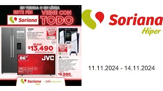 Ofertas Soriana MX del 11 al 14 de noviembre del 2024 [upl. by Uzzi268]