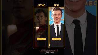 SpiderMan No Way Home Movie vs Real Cast with Name SpiderMan Shorts ViralVideo Cast [upl. by Huberman]