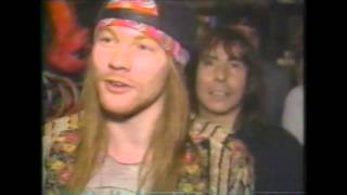 Guns n Roses 80s Interviews Part 3 [upl. by Atinid]