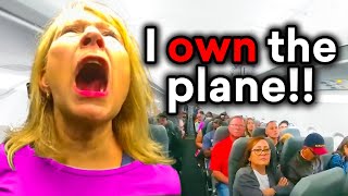 When Entitled Karens Get Kicked Off Planes [upl. by Drofiar]