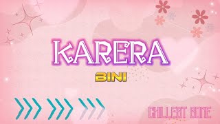 Karera  BINI Audio  Lyrics HQ [upl. by Cailean]