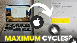 How to Check Battery Cycles in any MACBOOK [upl. by Ettenrahc]