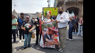 Día histórico en el Zócalo de CDMX todos en la fiesta con AMLO [upl. by Rondon66]