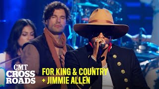 for KING amp COUNTRY  Jimmie Allen Perform quotGod Only Knowsquot  CMT Crossroads [upl. by Seira703]