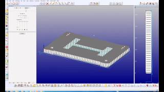 Alphacam 2013 R1  Tool Path Oscillation 1 [upl. by Hallimaj]