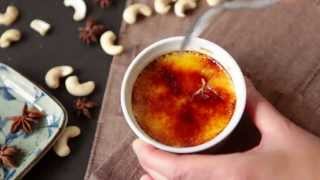 Rezept Creme Brulee mit Sternanis und Cashewkernen [upl. by Remsen370]