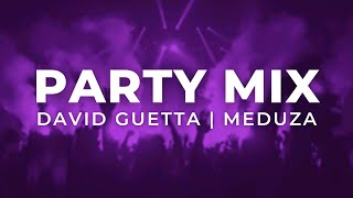 David Guetta MEDUZA James Hype  Party Mix 2023  Best Remixes amp Mashups [upl. by Ahsatan962]