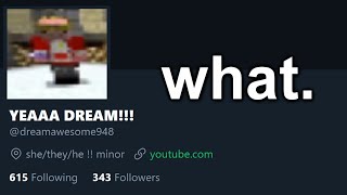 We made a FAKE DreamSMP stan account [upl. by Norty]