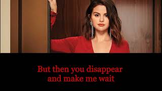 Selena Gomez  Heart Wants What It Wants Lyrics [upl. by Llertnom376]