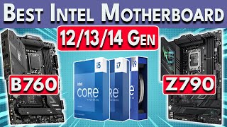 Best Intel Motherboard for 14th  13th  12th Gen CPUs 14600K 13600K 12400 amp More [upl. by Hildie]