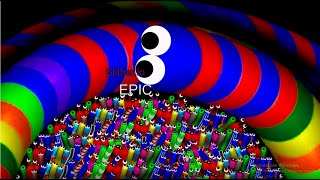 The most epic moments and stupid deaths in Slitherio [upl. by Idak]