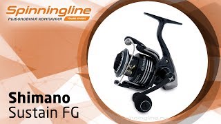 Безынерционная катушка Shimano Sustain FG [upl. by Eelik516]