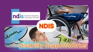 Disability Support Worker Job NDIS Australia Disability Industry [upl. by Mureil693]